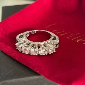 Arpels Brilliant Ring 925 Silver $3000